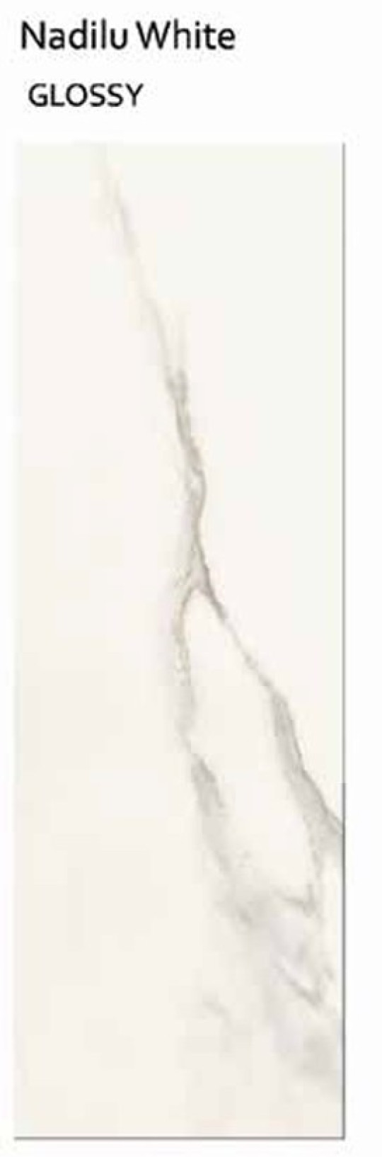 نادیلو سفید براق  NADILU WHITE GLOSSY
